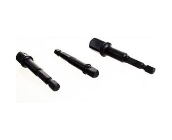 Набор адаптеров для торцевых головок Kraftool Expert 65 мм 3 предмета 26775-H3 – изображение 3