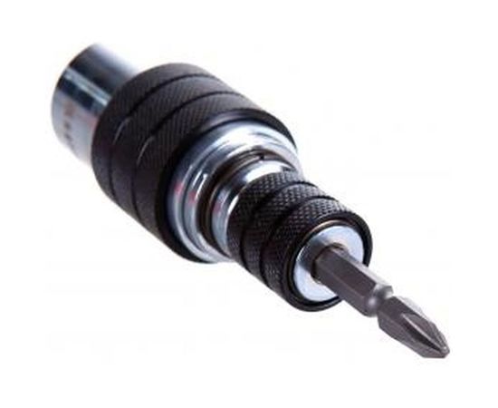 Набор Kraftool Expert бита с торцевой головкой с фиксатором 2 в 1 17 мм 21 мм 2 предмета 26398-H2 – изображение 2