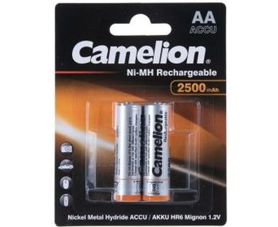 Аккумулятор Camelion 1.2В AA-2500mAh Ni-Mh BL-2, 6107 – изображение 3