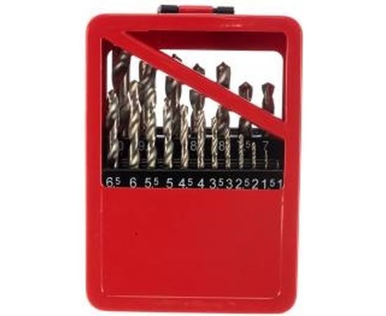 Набор сверл по металлу HSS (1-10 мм; 19 шт.) MATRIX 72388 – изображение 4