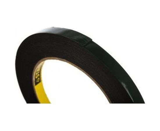 Лента PROFI клейкая монтажная на вспененной основе (5 м; 9 мм; черная) STAYER 12233-09-05 – изображение 2