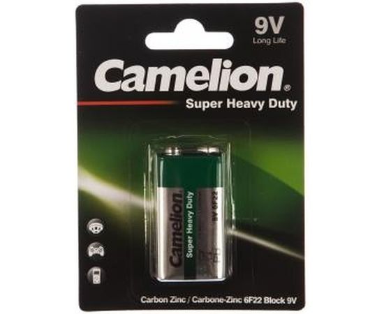 Батарейка Крона 6F22 9В 1шт Camelion 1672 – изображение 2