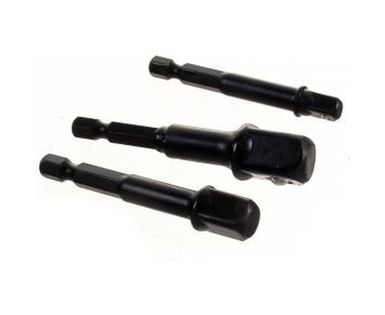 Набор адаптеров для торцевых головок Kraftool Expert 65 мм 3 предмета 26775-H3 – изображение 2