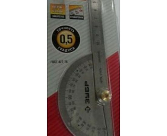 Транспортир из нержавеющей стали Зубр 34292 – изображение 6