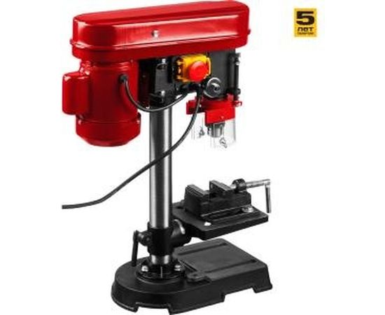 Сверлильный станок Зубр безопасный выключатель, 5 скоростей, патрон 13 мм, 350Вт ЗСС-350 – изображение 7