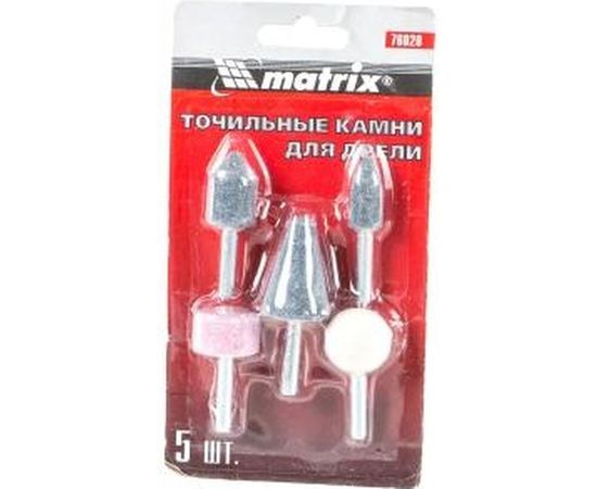 Точильные камни для дрели 5 шт. MATRIX 76020 – изображение 3