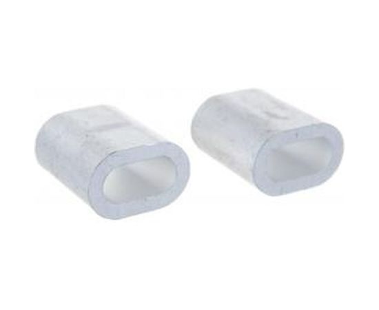 Зажим троса DIN 3093 алюминиевый 2 шт. (6 мм; ТФ6) Зубр 4-304476-06 – изображение 3