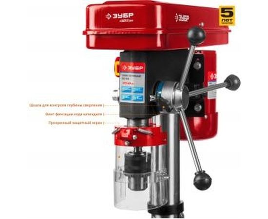 Сверлильный станок ЗУБР ЗСС-450 – изображение 4
