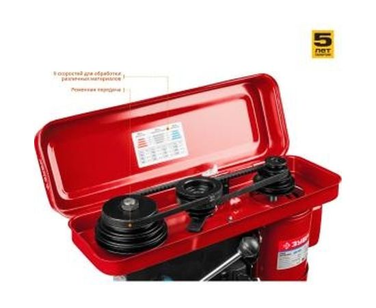 Сверлильный станок ЗУБР ЗСС-450 – изображение 5