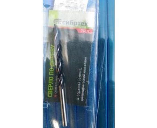 Сверло по дереву (3х60х33 мм) СИБРТЕХ 70232 – изображение 2