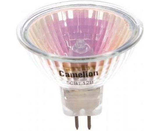 Галогенная лампа Camelion MR-16 50W 12V с защ.стеклом 3060 