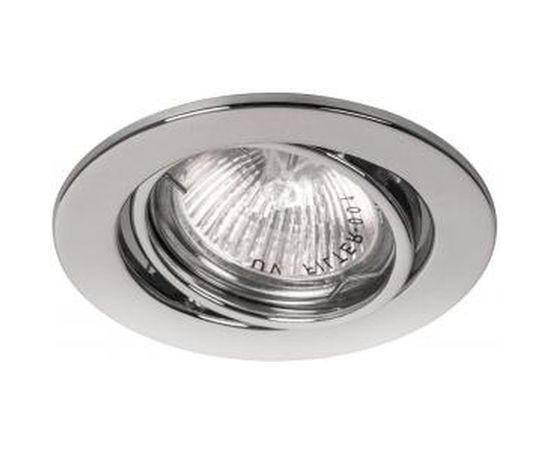 Светильник FERON ИВО-50w 12в, G5.3, поворотный серебряный 15116 