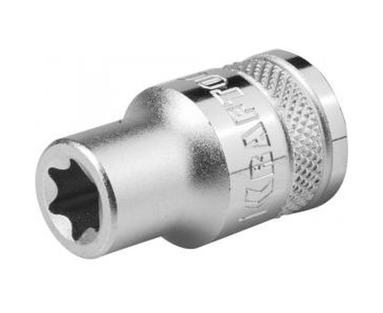 Торцовая головка INDUSTRIE QUALITAT хромосатинированная (внутренний TORX, 1/2, Е14) Kraftool 27810-14_z01 