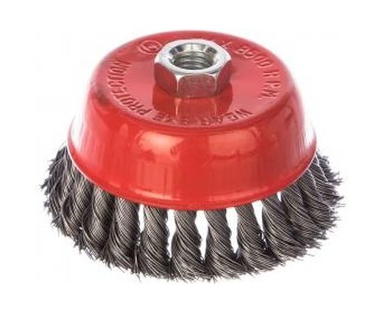 Корщетка-чашка (100 мм; М14; стальная проволока) FIT IT 39468 