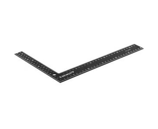 Столярный угольник STAYER стальной цельнометаллический шкала шаг 1 мм крашенная 300x200 мм 3435-30 