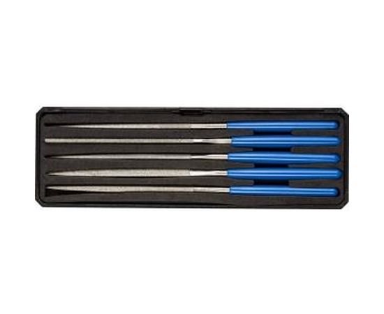 Набор надфилей Зубр Эксперт с алмазным напылением в пластиковом боксе P 140 160x80 мм 5 предметов 33388-160-H5 