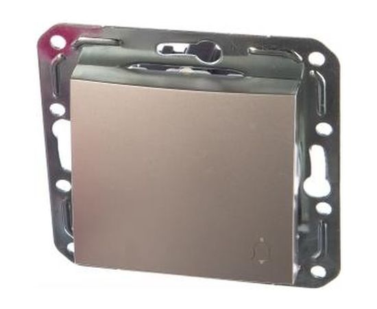 Кнопочный выключатель Volsten V01-15-Z11-M Magenta Argento, 10030 