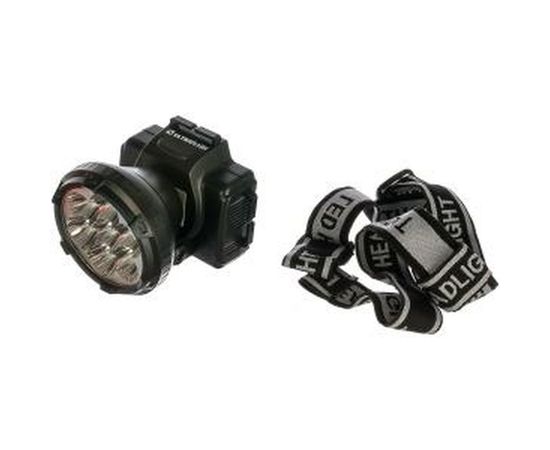 Налобный фонарь Ultraflash LED 5362 (аккум 220В, черный, 7LED, 2 реж, пласт, бокс) 11256 