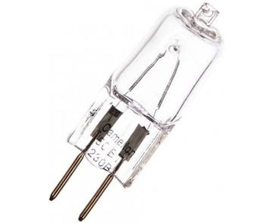 Галогенная лампа без рефлектора JD 50W g6,35 220V Camelion 5204 