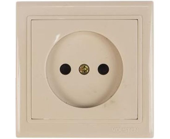 Одноместная розетка Volsten V01-32-R12-S, 9857 