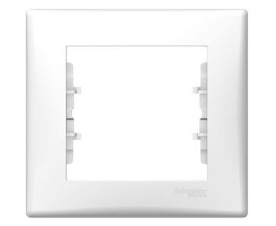 Рамка Schneider Electric 1-местная Sedna белая SchE SDN5800121 