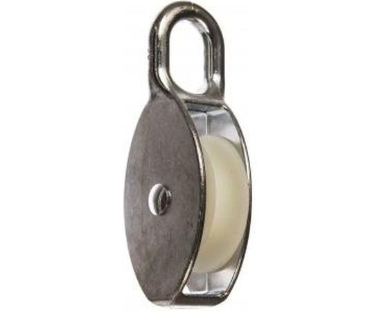 Блок одинарный с пластиковым роликом (2 шт; 12х50 мм; ТФ5) Зубр 4-304585-50 