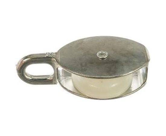 Блок одинарный с пластиковым роликом (16х65 мм; ТФ5) Зубр 4-304585-65 