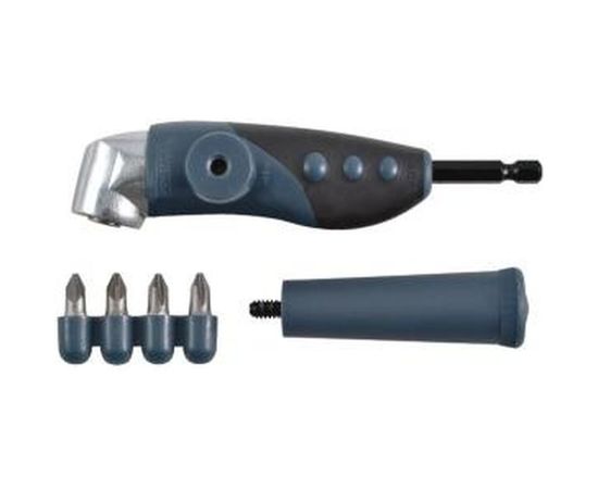 Адаптер угловой металлический прорезиненный 45 градусов FIT IT 37853 