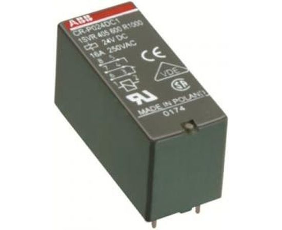 Промежуточное реле ABB CR-P230AC1 230V 16A 1ПК 1SVR405600R3000 