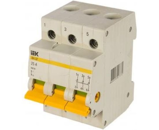 Выключатель нагрузки IEK ВН-32 25А/3П ИЭК MNV10-3-025 