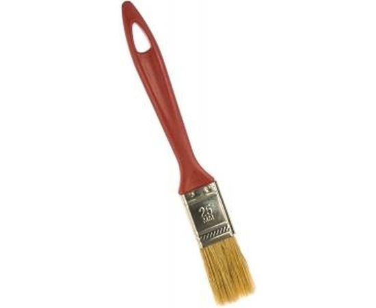 Плоская кисть STAYER UNIVERSAL-MASTER натуральная щетина, пластмассовая ручка, 25мм 0107-25_z01 