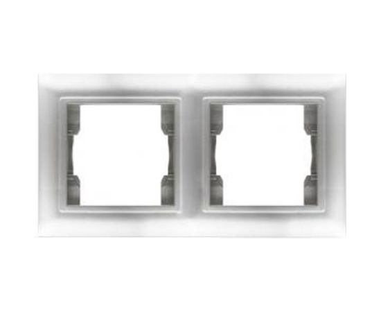 Двухместная рамка Volsten V01-25-A21-M Argento Violet, 10098 