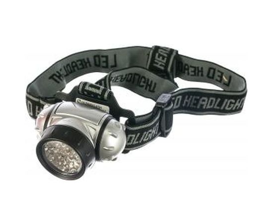 Налобный фонарь Ultraflash LED 5353 (металлик, 19LED, 4 реж, 3XR03, пласт, коробка) 10262 