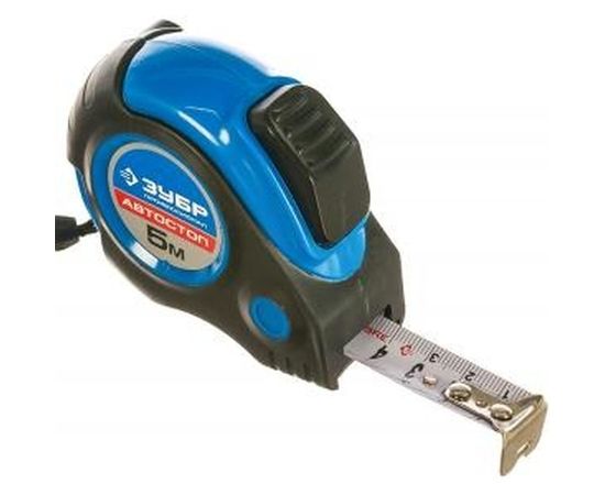 Рулетка с функцией автостоп 5мх19мм ЗУБР ЭКСПЕРТ 34057-05-19_z01 