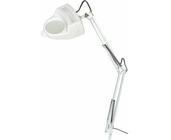 Настольная лампа с увеличительным стеклом Camelion KD-350 белая, 9225 