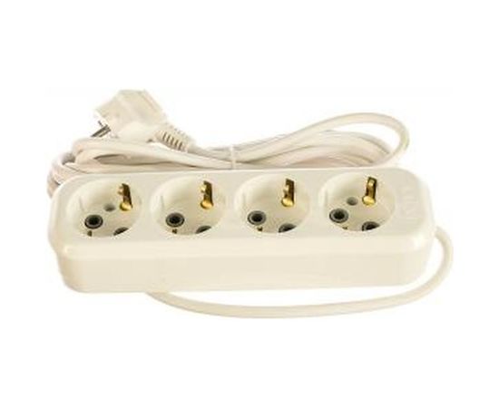 Сетевой удлинитель с заземлением 4-местный, 5м У4-Е LUX 4606400414759 