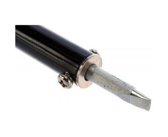 Электропаяльник ЗУБР МАСТЕР с пластиковой рукояткой и долговечным жалом, форма клин, 60Вт 55400-60 – изображение 5