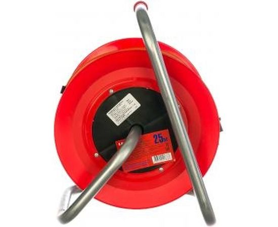 Силовой удлинитель на катушке К4-Е-25 25м 4 гнезда, заземление LUX 4606400418887 – изображение 3