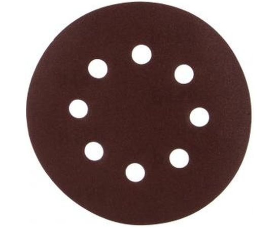 Круги шлифовальные 5 шт. (125 мм; Р150; 8 отверстий) FIT IT 39667 – изображение 2