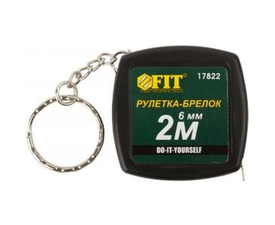 Рулетка-брелок 2м FIT DIY 17822 – изображение 4