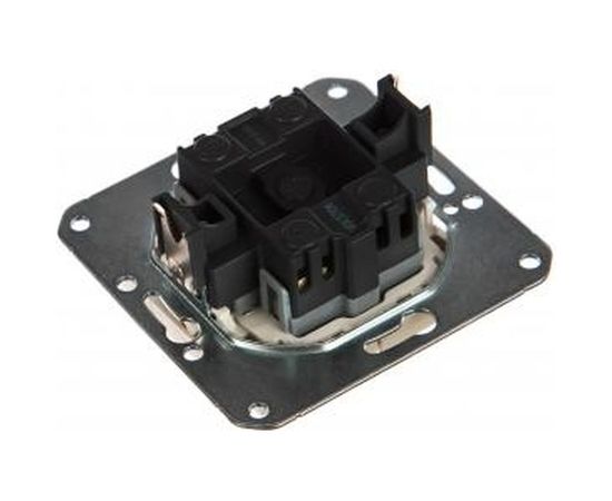 Двухклавишный выключатель Volsten V01-12-V21-M Magenta Crema, 9027 – изображение 2