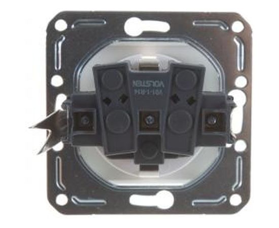 Двухклавишный выключатель Volsten V01-15-V21-M Magenta Argento, 10028 – изображение 3