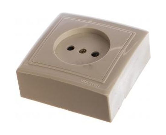 Одноместная розетка Volsten V01-32-R12-S, 9857 – изображение 2