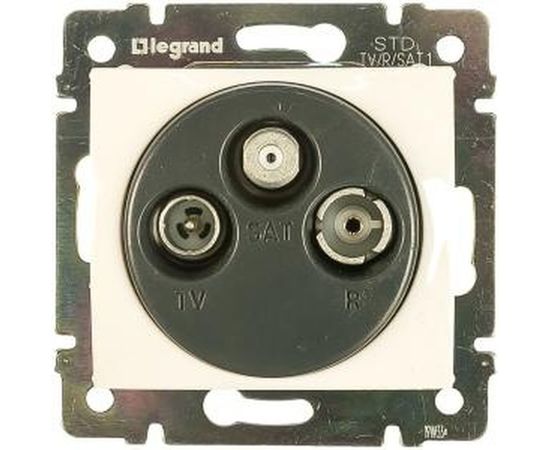 Розетка TV- FM-SAT, белая Legrand Valena 774435 – изображение 2