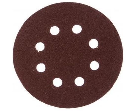 Круги шлифовальные 5 шт. (125 мм; Р60; 8 отверстий) FIT IT 39663 – изображение 2