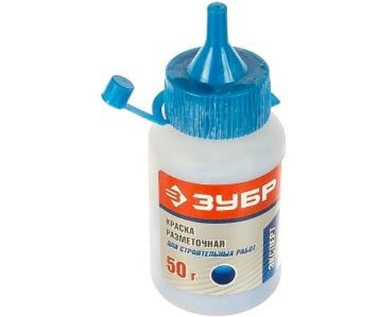 Разметочная краска для строительных работ Зубр синяя 50г 4-06405-1_z01 – изображение 2