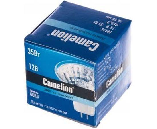 Галогенная лампа Camelion MR-16 35W 12V с защ.стеклом 2931 – изображение 2