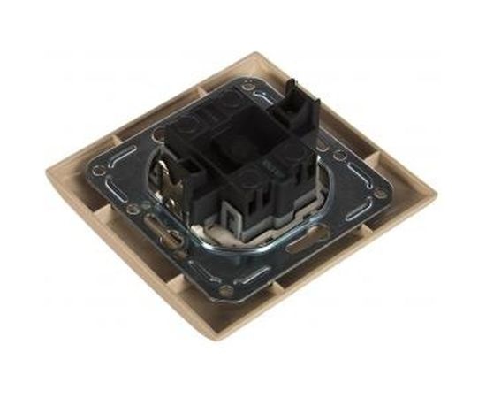 Выключатель Volsten V01-12-Z11-S, Magenta Crema, 9023 – изображение 2