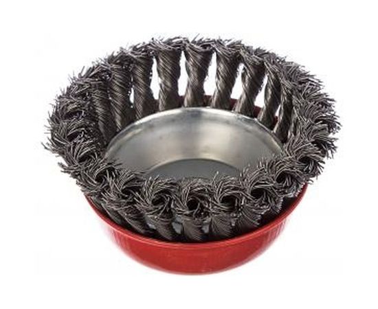Корщетка-чашка (100 мм; М14; стальная проволока) FIT IT 39468 – изображение 2
