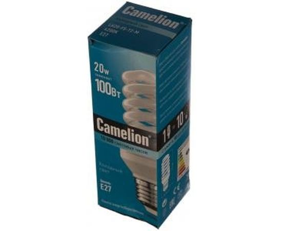 Энергосберегающая лампа 20Вт Camelion LH20-FS-T2-M/842/E27, 10523 – изображение 2